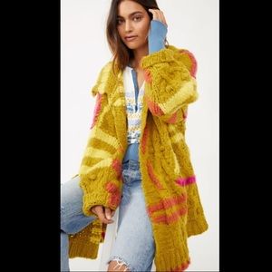 Free People Days Down Cardigan XS/S